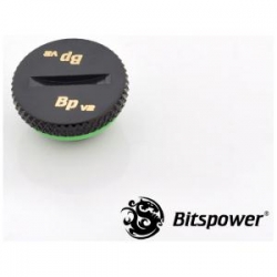 Bitspower 3mm Stop Fitting Design For Thread G1/4 With Muti-function Application. High Durability Nickel Finished In Matt Black Color. Hiding … Bp-mbwp-c09v2