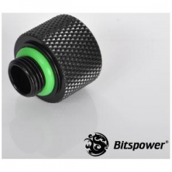 Bitspower G1/8 To Ig1/4 Adapter. Design For Pc Hi-end Water Cooling. Nickel Finished In Matt Black Color. Hiding O-ring Design. Design For Tra… Bp-mbwp-c10