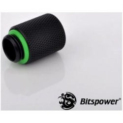 Bitspower G1/4 Hard Tube 20mm Ig1/4 Extender True Hi-flow Design With Hi-quality Brass Material. High Durability Nickel Finished In Matt Black… Bp-mbwp-c61