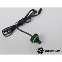 Bitspower The Best Choice Of Water Cooling Temperature Sensor In Stop Fitting Design. True Hi-flow Design With Hi-quality Brass Material. Nick… Bp-mbwp-ct