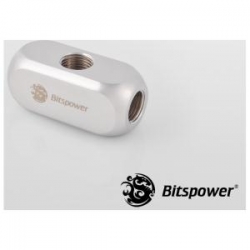 Bitspower Multi-f Block Silver Inner G1/4x5 True Hi-flow Design With Hi-quality Brass Material. Nickel Finished In Silver Shining Color. Unive… Bp-mtfmb