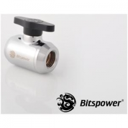 Bitspower The World First Deluxe Valve For Pc Water-cooling Application. Min. Id 10mm True Hi Flow Design. Excellent Control Of Water Flow. Co… Bp-mvv-slbk