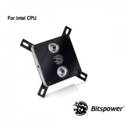 Bitspower Generic Intel Cpu Water Block Copper Base 0.3mm Fin Channel Competible With Lga 775 / 115x / 1136 / 2011 / 2011-v3 Sockets. Block Bp-wbcpuiac-cumbkam