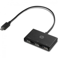 Hp Usb-c To Usb-a Hub Z8w90aa