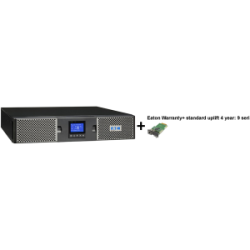 EATON 9PX 1000VA RACK/TOWER 10AMP + Warranty+ standard uplift 4 year: 9 seri + Gigabit Network Card (3973757 + 2681779 + 43343)