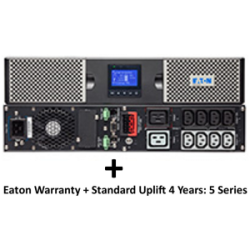 EATON 9PX 2200VA 2U RACK/TOWER + Warranty+ standard uplift 4 year (3973758 + 2681781)