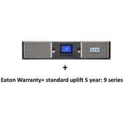 EATON 9PX 2200VA 2U RACK/TOWER + Warranty+ standard uplift 5 year (3973758 + 2681795)