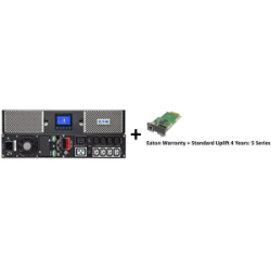 EATON 9PX 2200VA 2U RACK/TOWER + Warranty+ standard uplift 5 year + Gigabit Network Card (3973758 + 2681795 + 4334350)