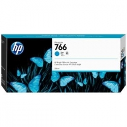 HP 766 300-ml Cyan DesignJet Ink Cartridge P2V89A