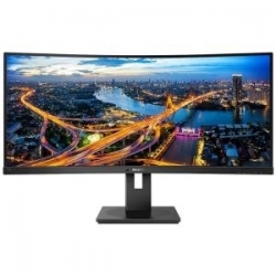 Philips 34IN WQHD 3440X144060HZ 5MS CURVED ULTRA WIDE MONITOR UBS-C DOCKING HDMI/DP/USB-C SPEAKERS PIP/PBP VESA MOUNT 100X100MM 346B1C