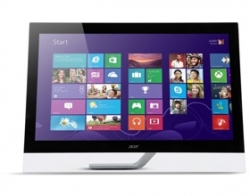 Acer T272hul 27" 10-point Touch, 2560 X 1440, Vga+ Hdmi+ Dp + Usb, Vesa, Speaker, 3 Year Wty