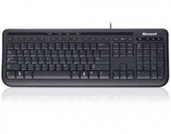 Microsoft Ms Wired Keyboard 600 Usb Port Eng Intl Row Hardware Black Anb-00025