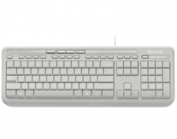 Microsoft Wired Keyboard 600 Usb Port Eng Intl Row Hdwr White Anb-00034
