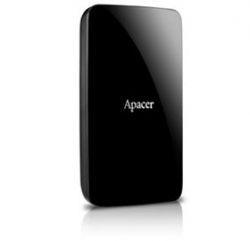 Apacer Ac233 500gb Hdd Usb 3.0 2.5" Ext Hard Disk, Black, Retail Package