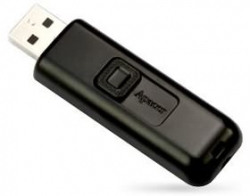 Apacer Ah325 64gb Black Usb2.0 Retractable
