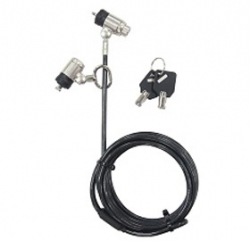 TARGUS DEFCON P2MKL DUAL CABLE LOCK ASP57MKAUX