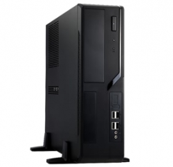 In Win Bl647 Matx Low Profile Black 300w 80plus Gold, Fnt Usb3.0 + Hd Audio, 8cm Rear Fan, Partition