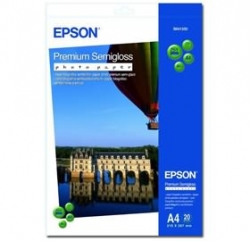 Epson S041332 A4 Premium Semigloss Photo Paper 20 Sheets C13s041332