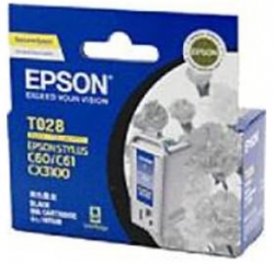 Epson T028 Black Ink Cartridge - C60 C61 Cx3100 420 Pages C13t028091