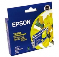 Epson T0494 Ink Cartridge Yellow 430 Pages C13t049490