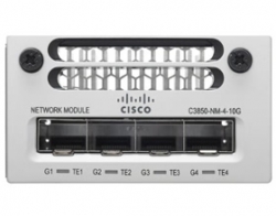 Cisco (c3850-nm-4-10g=) Ciscocatalyst 3850 4 X 10ge Networkmodule C3850-nm-4-10g=