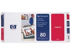 Hp 80 Printhead & Cleaner Magenta C4822a