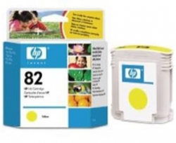 Hp No 82 Ink Cartridge Yellow C4913a
