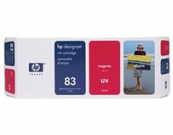 Hp 83 Uv Ink Cartridge Magenta C4942a