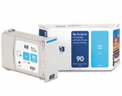 Hp No 90 Ink Cartridge 400 Ml Cyan C5061a