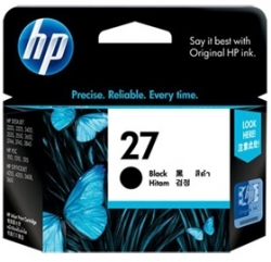 Hp 27 Ink Cartridge Black C8727aa
