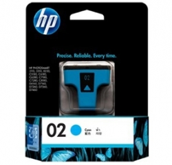 Hp 02 Ink Cartridge Cyan C8771wa