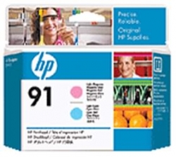 Hp 91 Lt Magenta And Lt Cyan Printhead C9462a