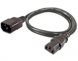 Cisco (cab-c13-c14-2m=) Powercord Jumper, C13-c14 Connectors, 2 Meter Length Cab-c13-c14-2m=