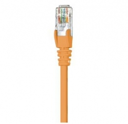 Cabac Hypertec 1m Cat5 Rj45 Orange Orange Patch Lead Rj45 Hcat5e0r1