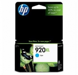 HP CD972AA HP 920XL CYAN INK CARTRIDGE, OFFICEJET 6500