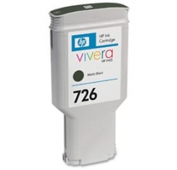 Hp 726 300ml Matte Black Ink Ch575a