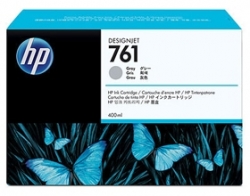 Hp Ink Cartridge No 761 400ml Gray Designjet Cm995a 