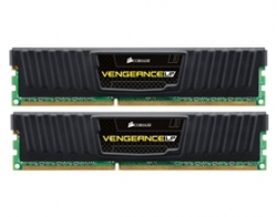 Corsair CML16GX3M2A1600C10 DDR3, 1600MHz 16G 2x240 Dimm, Unbuffered, 10-10-10-27, Vengeance Low