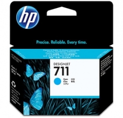 Hp Cz130a 711 29-ml Cyan Ink Cartridge Cz130a
