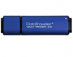 Kingston 8gb Dtvp30 256bit Aes Encrypted Usb 3.0 Dtvp30/8gb