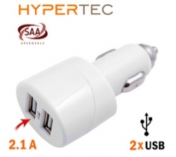 Hypertec Usb Dual Car Charger Elelegusbdccchrg