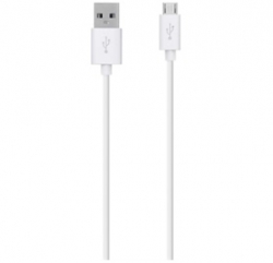 Belkin Mixitup Micro Usb Charge/ Sync Cable 1.2m, White F2cu012bt04-wht 173620