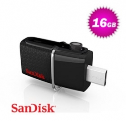 Sandisk Sddd2-016g Otg-16g Ultra Dual Usb 3.0 Pen Drive Fussan16gsddd2