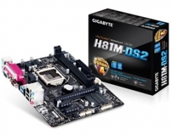 Gigabyte H81m-ds2 Matx S1150, Ddr3, Usb3, Vga Ga-h81m-ds2