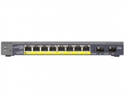 Netgear Gs110tp-200ajs Netgear Gs110tp Prosafe 8-port Gigabit Ethernet Poe Smart Switch With 2