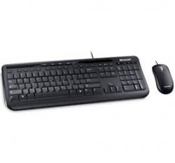 Microsoft Wired Desktop 600 K&m Usb Black Mouse&kb Retail Pack Kbmsdesk600
