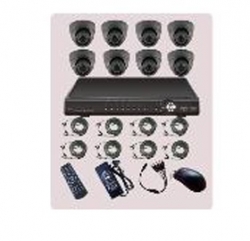 8ch Combo Kits, Includes 8*1/ 3"sony 3.6mm Icx811aka Ccd 700tv Line, Pal:976(h)x582(v), 24*ir
