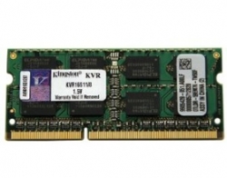 Kingston 8gb 1600mhz Ddr3 Non-ecc Cl11 Sodimm Kvr16s11/8  133535