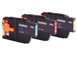 Brother Lc73cl3pk Colour Value Pack 1x Cyan 1x Magenta 1x Yellow
