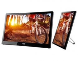 Aoc 15.6" Led, 8ms, Usb3.0 Usb3.0, Tilt, Vesa75mm Mnao-e1659fwu